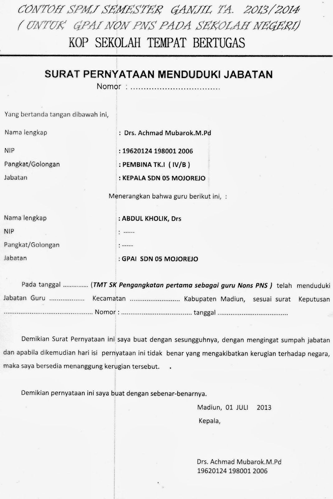 MGMP PAI SMP KAB. MADIUN PEMBERKASAN TUPROF 2013