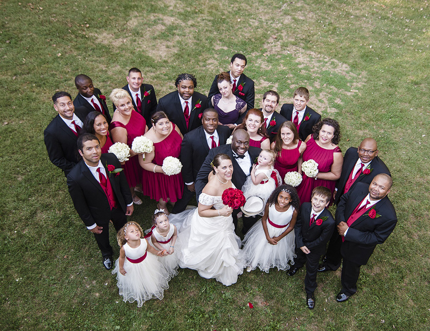 Front Royal Wedding Kevin and Tambi Reception at The Mint House