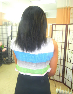 Current Hair Length (Bra Strip)