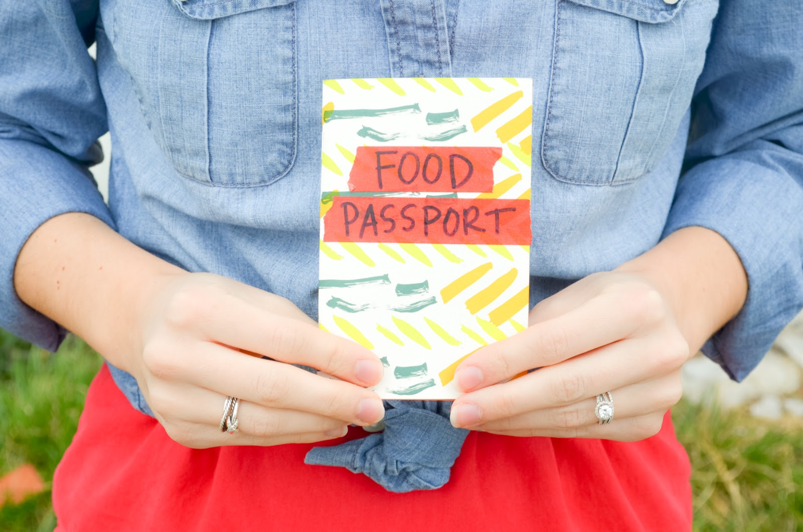 Lipstick Skulls DIY Food Passport