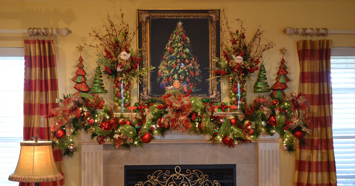 Kristen's Creations: My Christmas Mantle