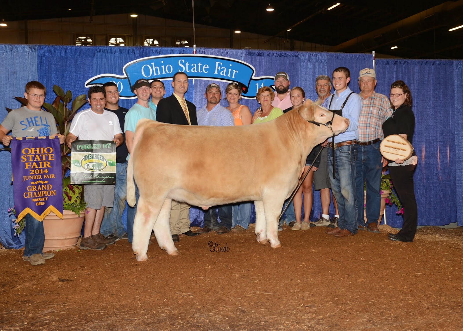 Executive Sires, Inc. 2014 Ohio State Fair Grand Champion Steer