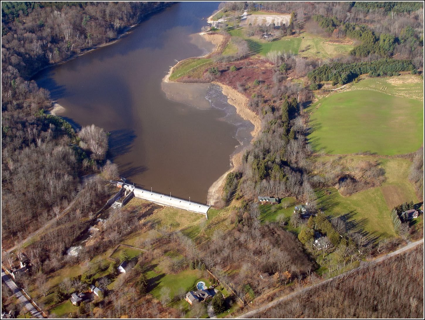 Hamilton Conservation Christie Lake From Above