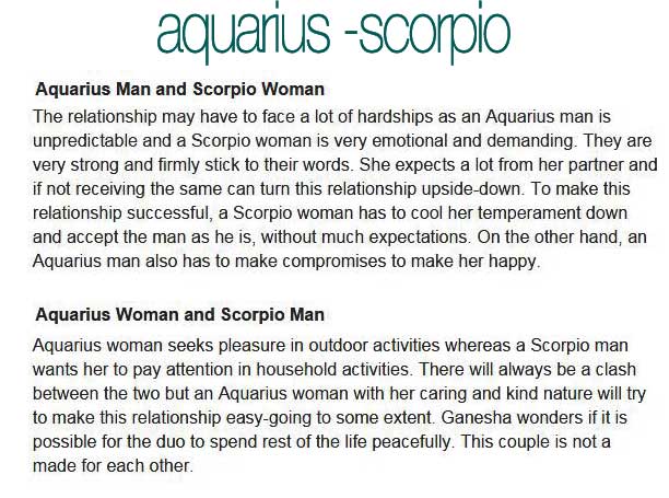 Are Scorpios And Aquarius Good Together Are Scorpios And Aquarius Good Together