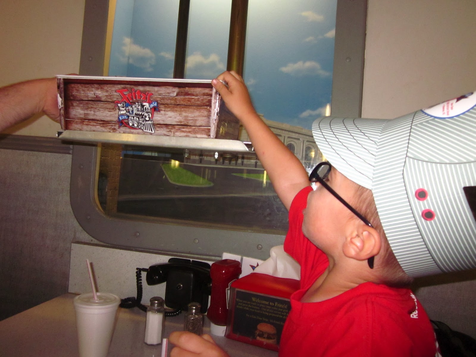 Whispers and Shouts Fritz's Railroad Restaurant Kansas City