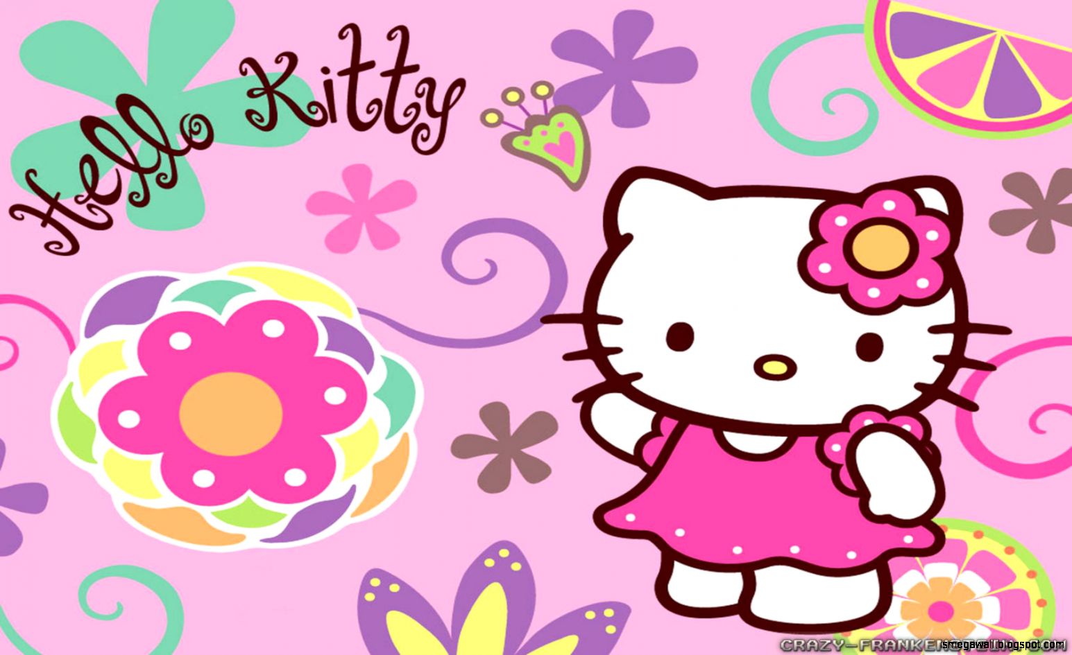 Hello Kitty Pink Wallpaper For Desktop Mega Wallpapers