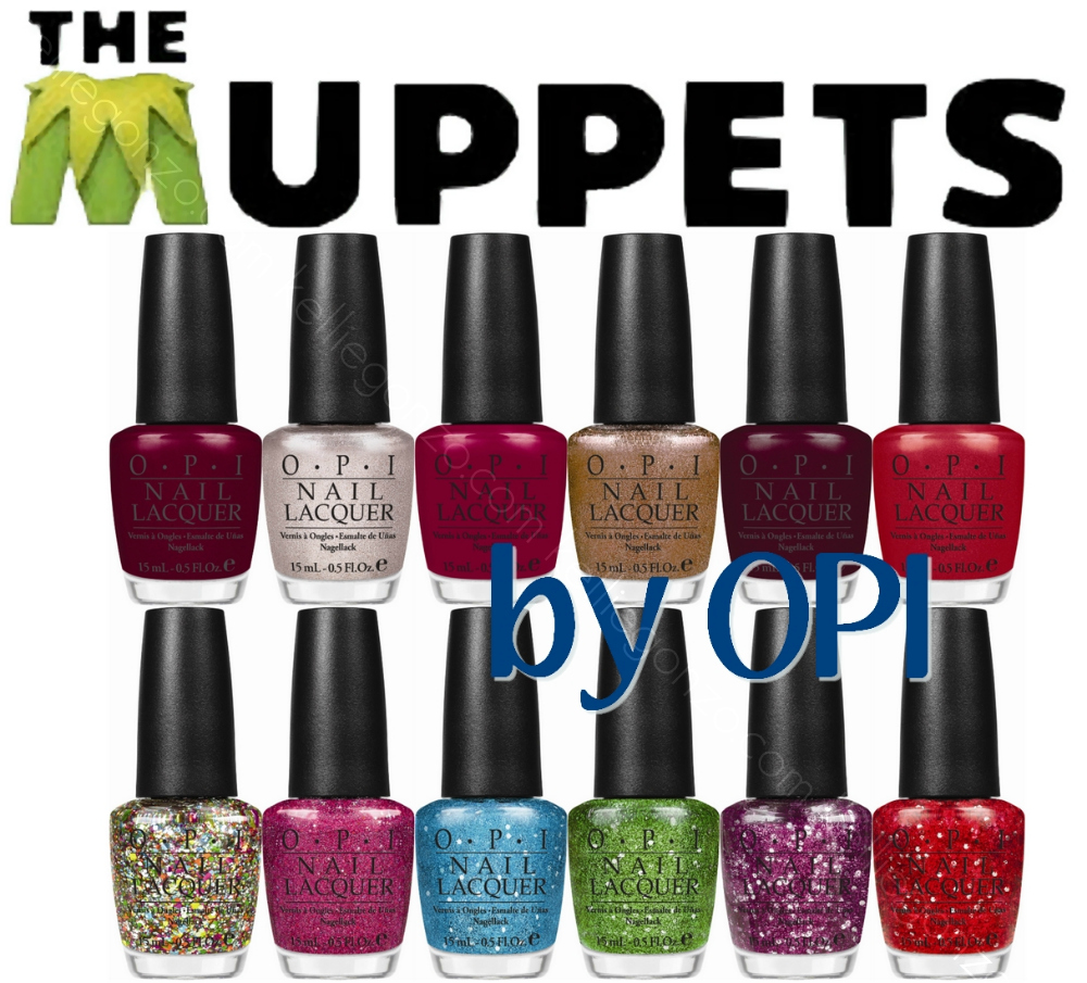 KellieGonzo OPI Muppets Holiday Collection Sneak Peek!