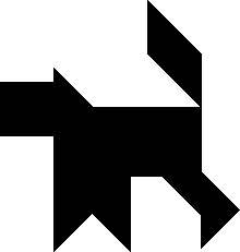 tangram perro
