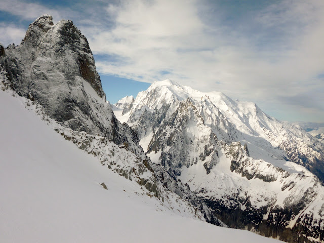 Esqui de montaña Alpes:Grands Montets-Aguille de Argentiere