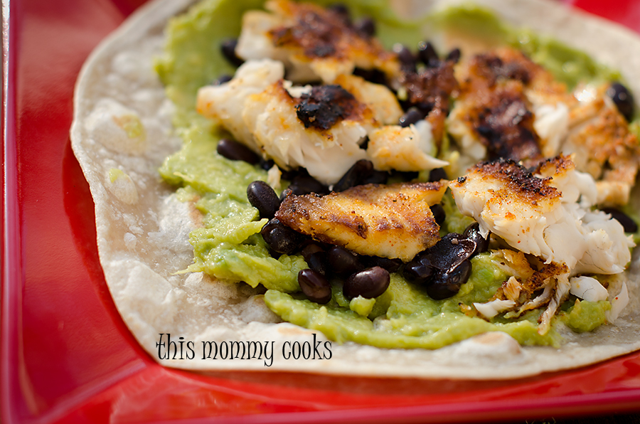 This Mommy Cooks Blackened Tilapia Tacos