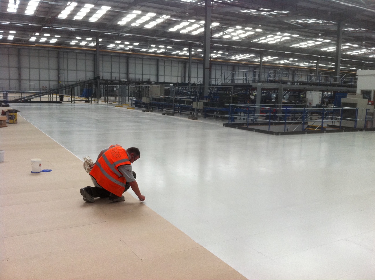 Line Marking Specialists & Resin Floor Coatings KVR Coatings John