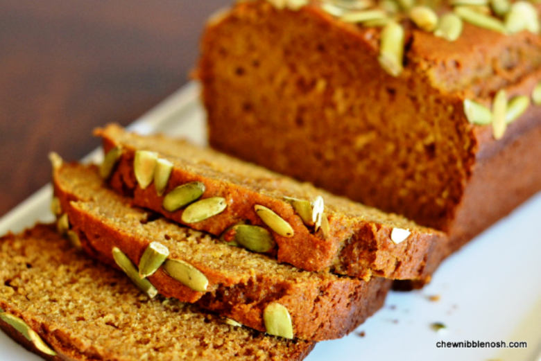 The Bestest Recipes Online Olive Oil Pumpkin Bread