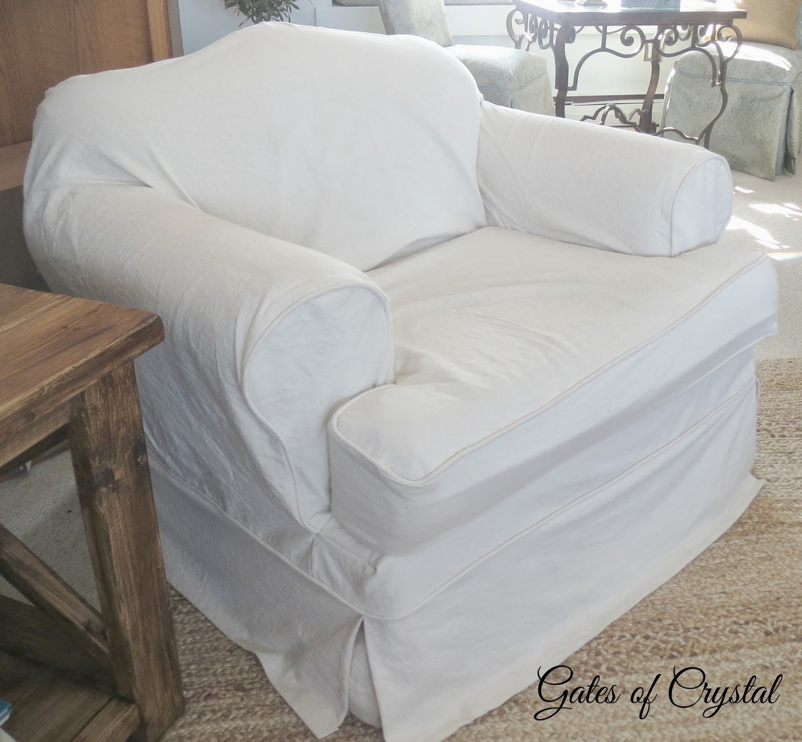 Gates of Crystal Making a Slip Cover Part Three