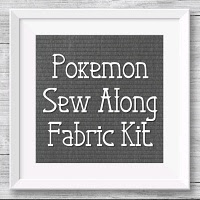 Pokemon Sew Along Fabric Kit