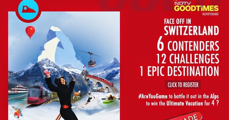 Swiss Made Challenge : Win Hampers Worth Rs 5000 From Frey - No.1 Swiss Chocolate And An Adventure Trip To Switzerland !!! 
