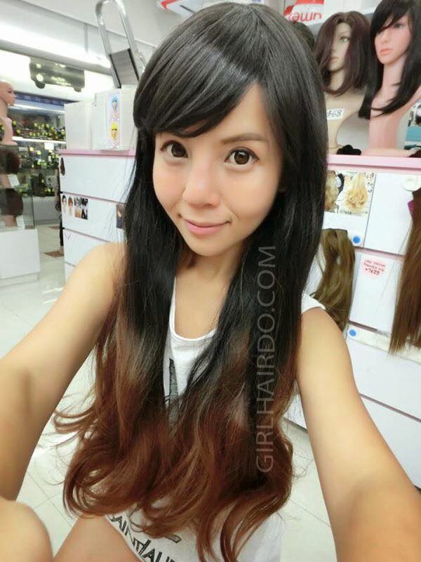 Ombre Black Brown Girlhairdo Com Singapore Hair Extensions