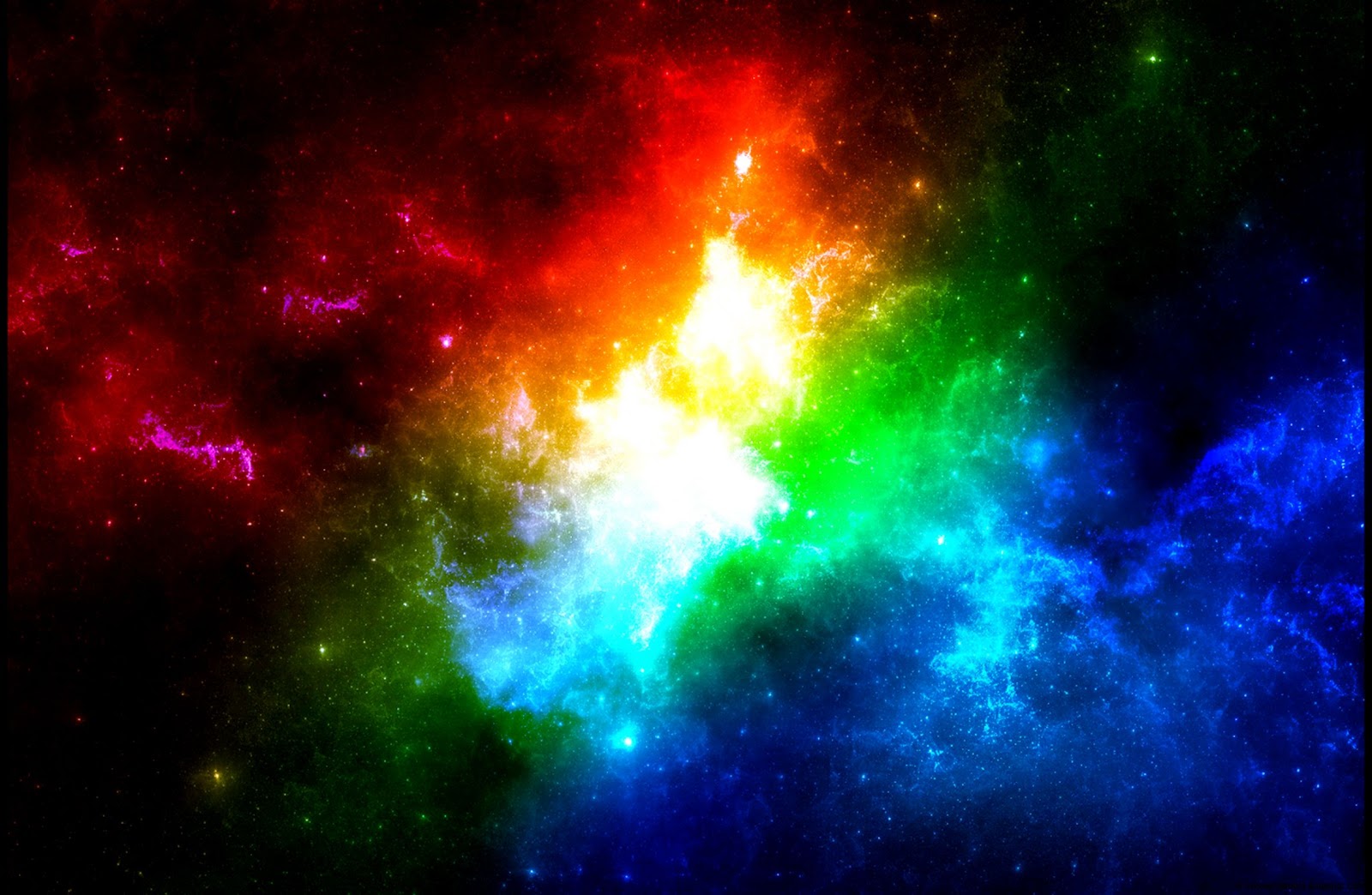 Rainbow Galaxy Desktop Rainbow Galaxy Desktop