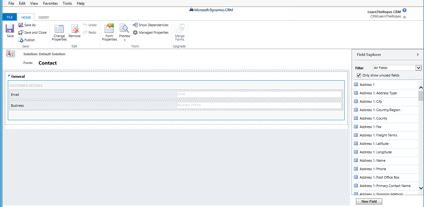 Microsoft Dynamics CRM 2013 Learn The Ropes Quick View Forms in CRM