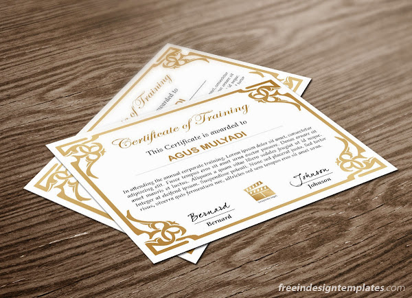 Indesign Certificate Templates