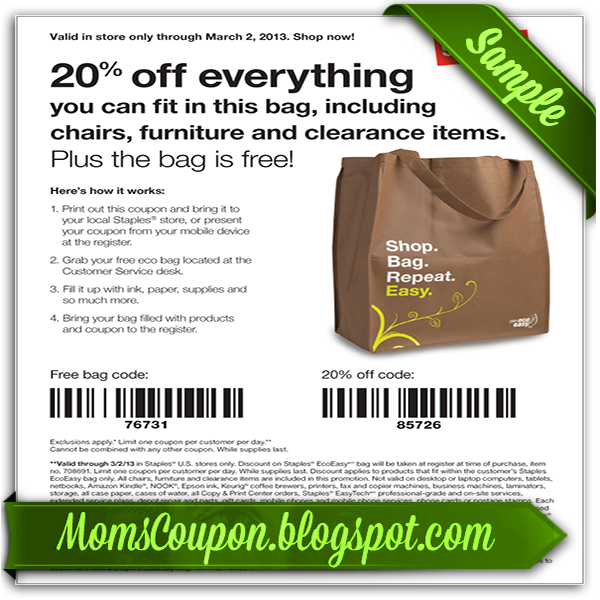 Get more, save more with Free Printable Staples Coupons Free