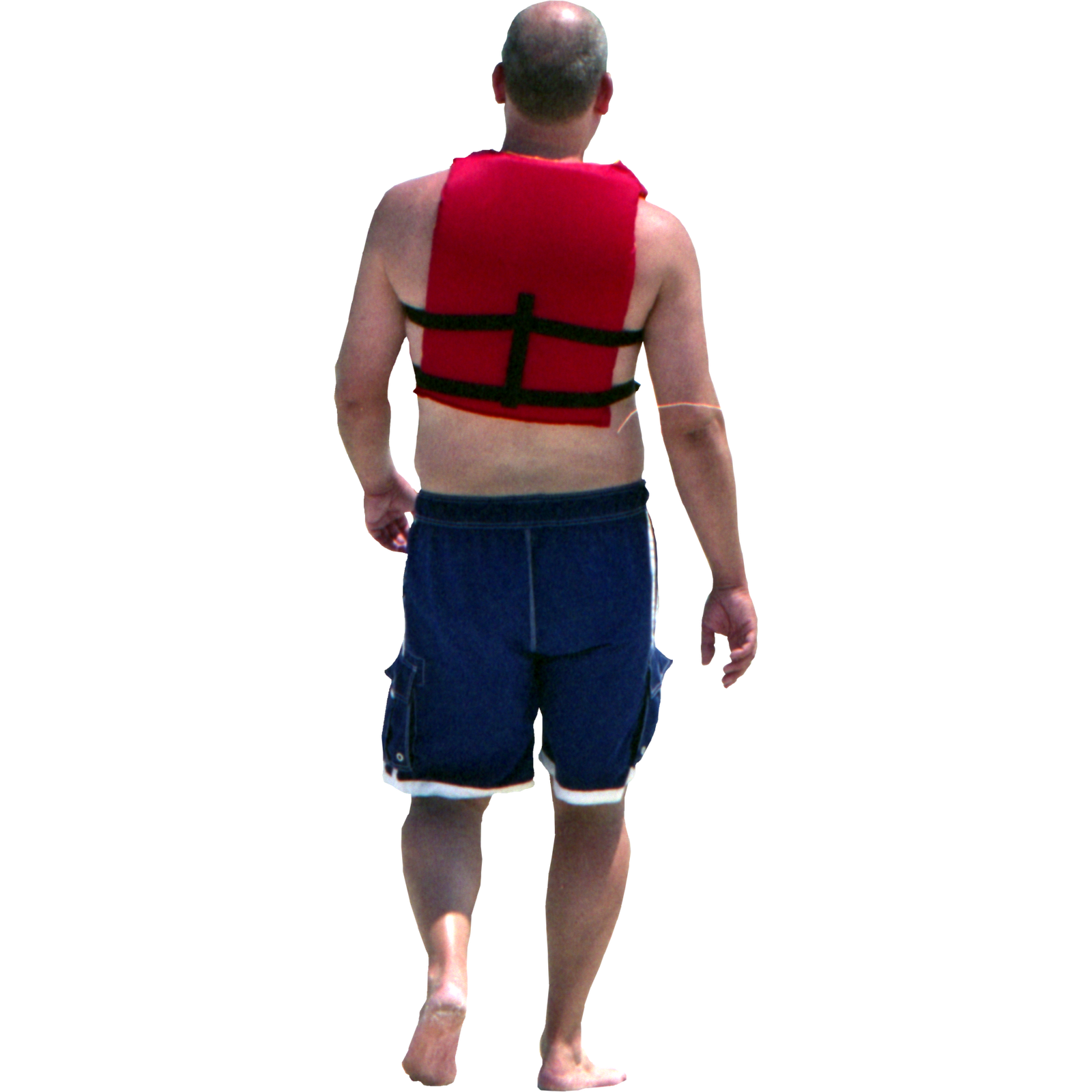 Immediate Entourage Man in Life Vest