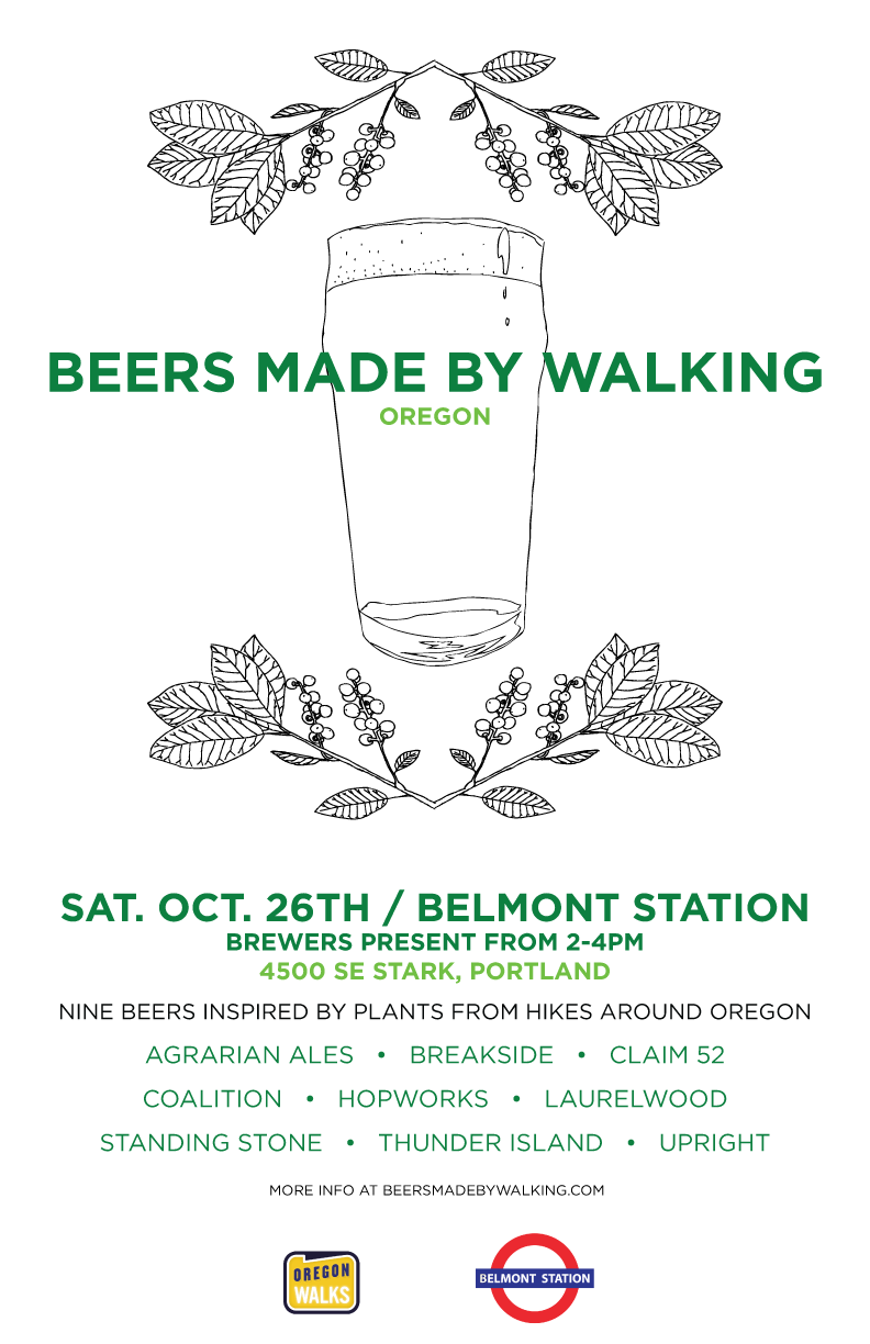 Beers Made By Walking Oct. 26th Beers Made By Walking Tapping in