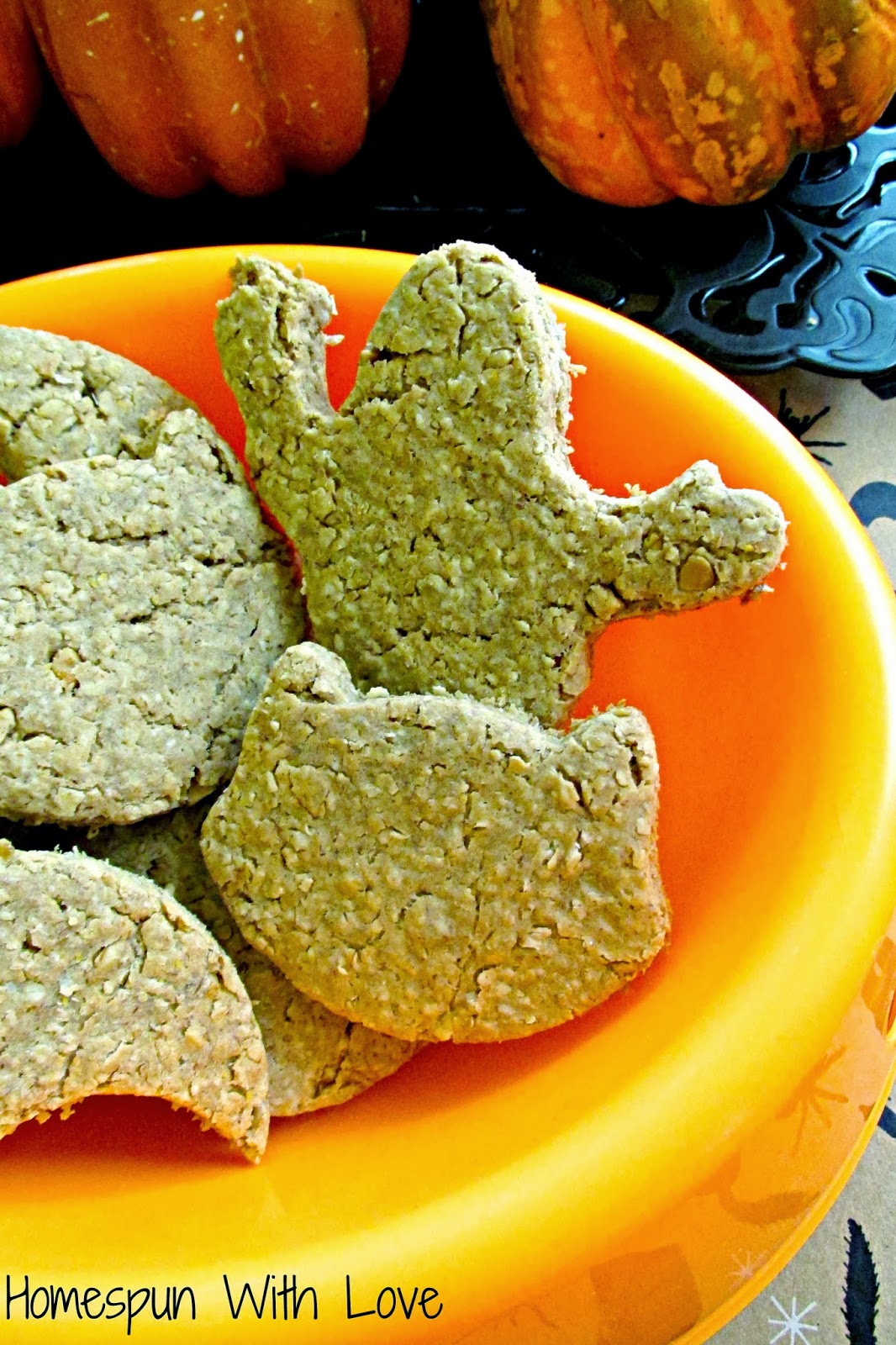 Homespun With Love Make Spooky Dog Treats For Halloween