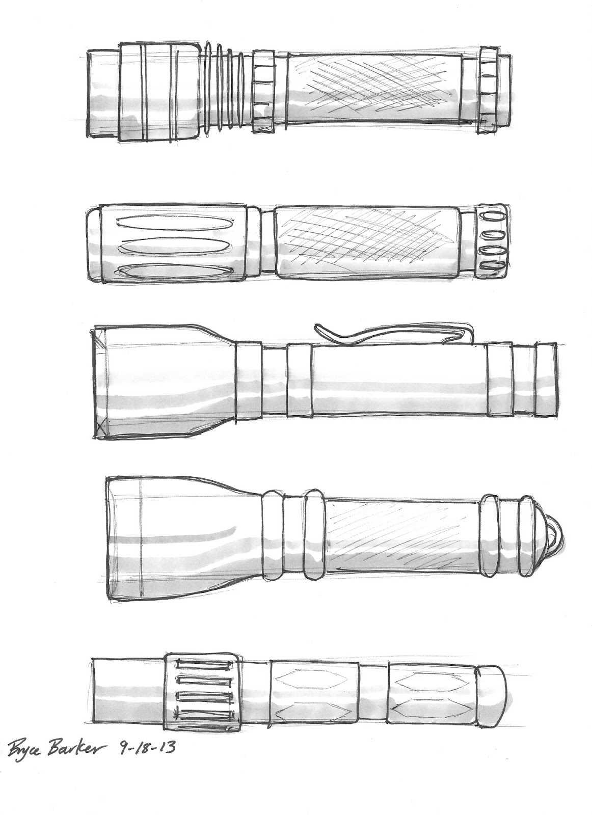 boss sketch Flashlights