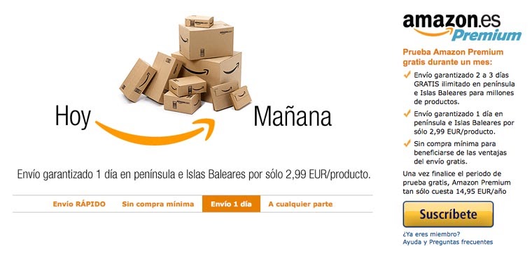 envio rapido amazon