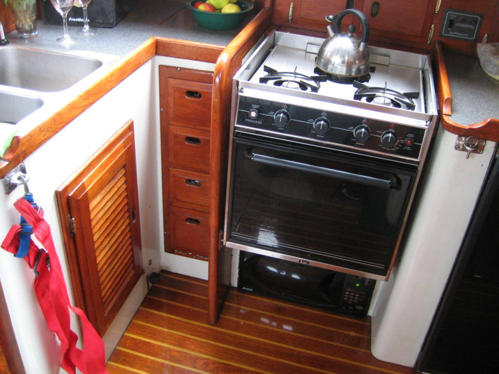 Windborne in Puget Sound Cooking afloat