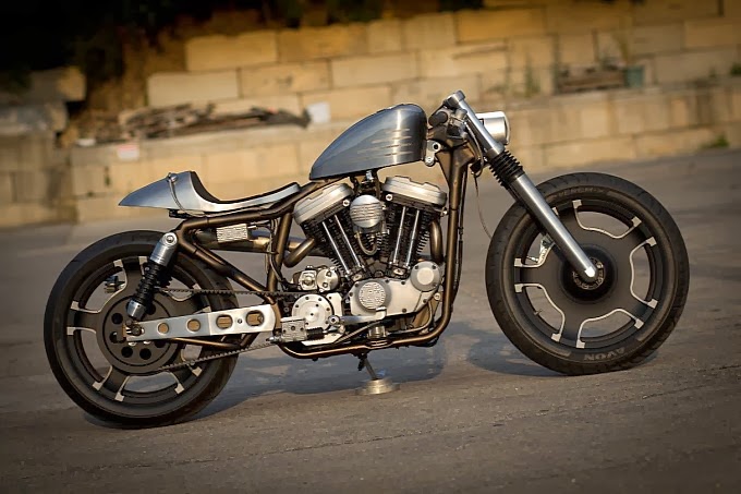 Harley-Davidson Sportster Cafe racer | Bull Cycles - way2speed