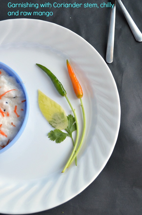 garnishing