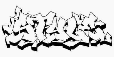Graffiti Letters Stencils