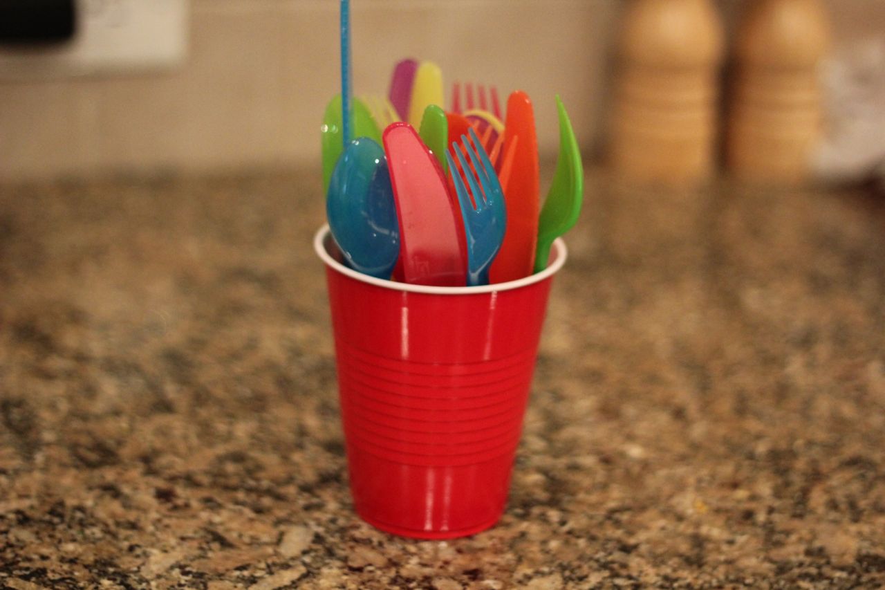 Organizing with Carole Inexpensive utensil holder!