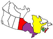 Where we have camped - Canada