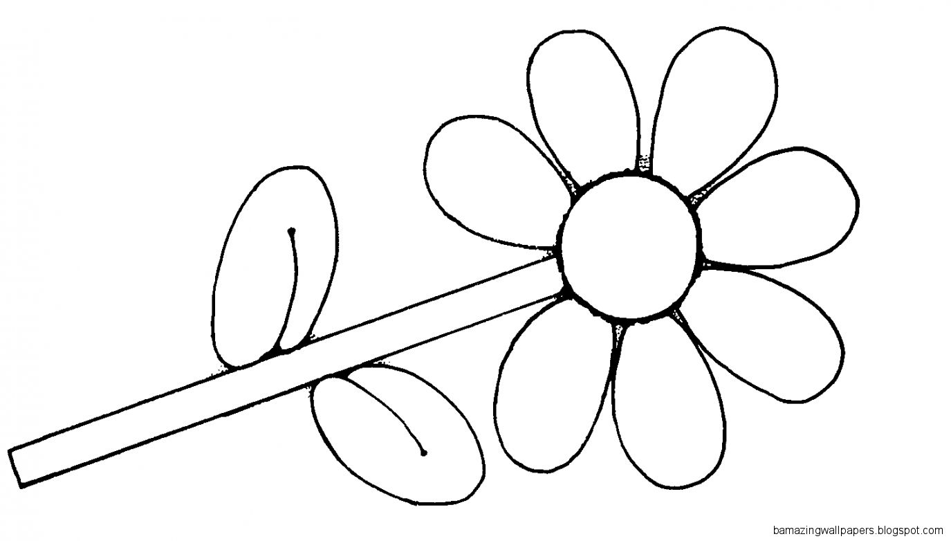 Simple Flower Clipart Black And White Clipart Panda Free Simple Flower Clipart Black And White Clipart Panda Free