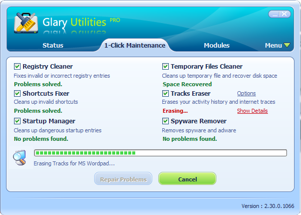 free download glarysoft registry repair