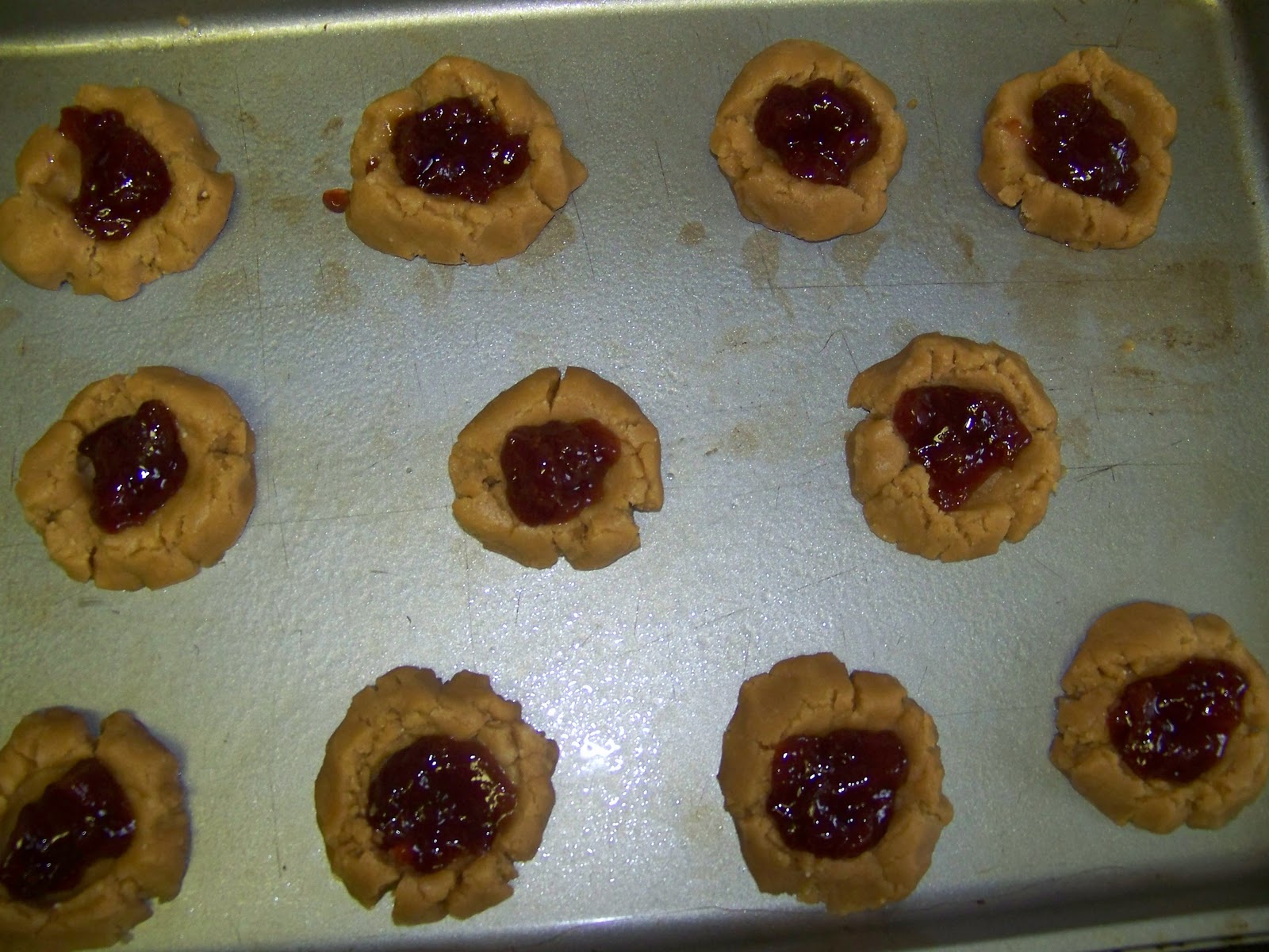Kitchen Simmer Peanut Butter and Jelly Cookies