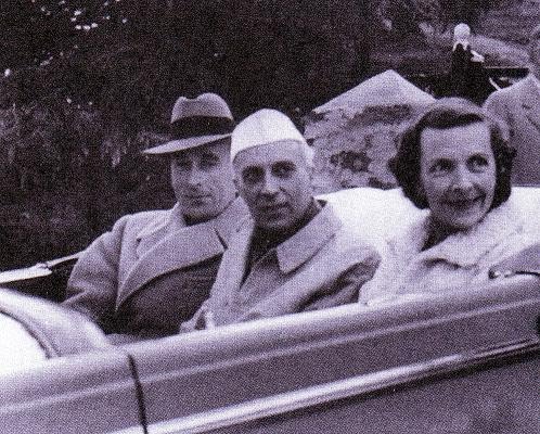 Nehru With Edwina