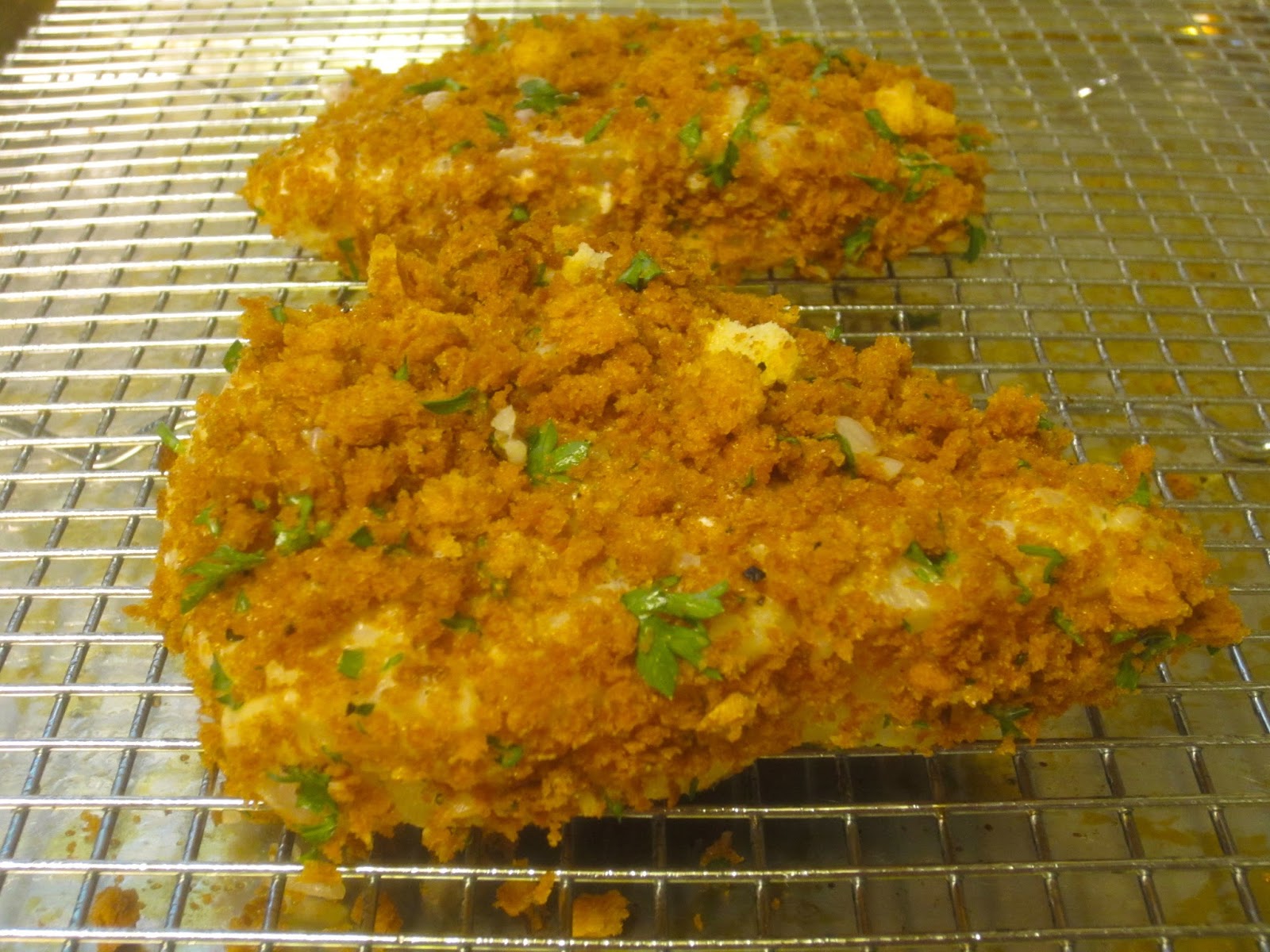 Sunday, recipes for two Recipe Crunchy OvenFried Fish