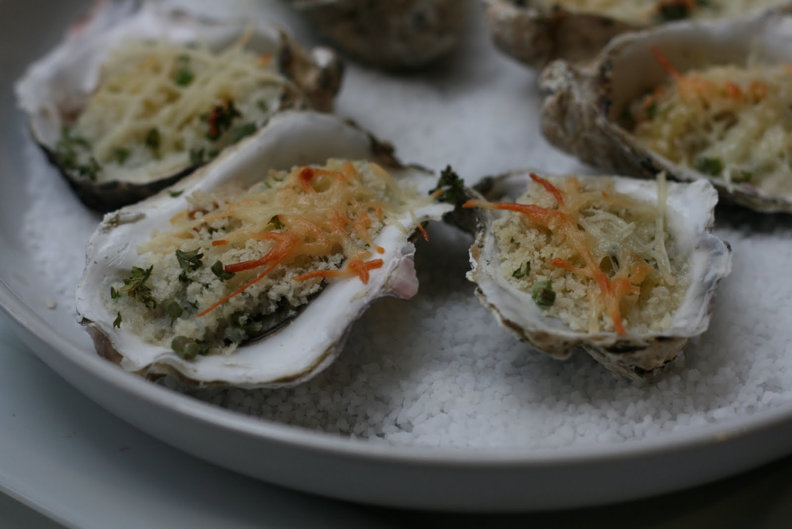Jill's Test Kitchen Oysters Two Ways Raw on Half Shell & Baked with