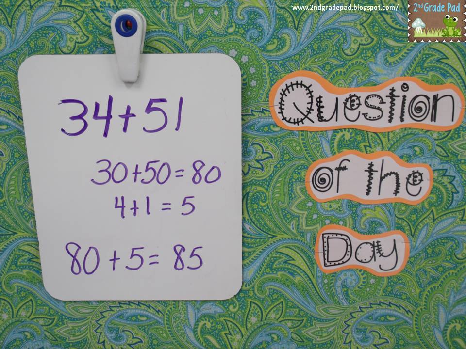 2nd Grade Pad: It's CALENDAR Time!