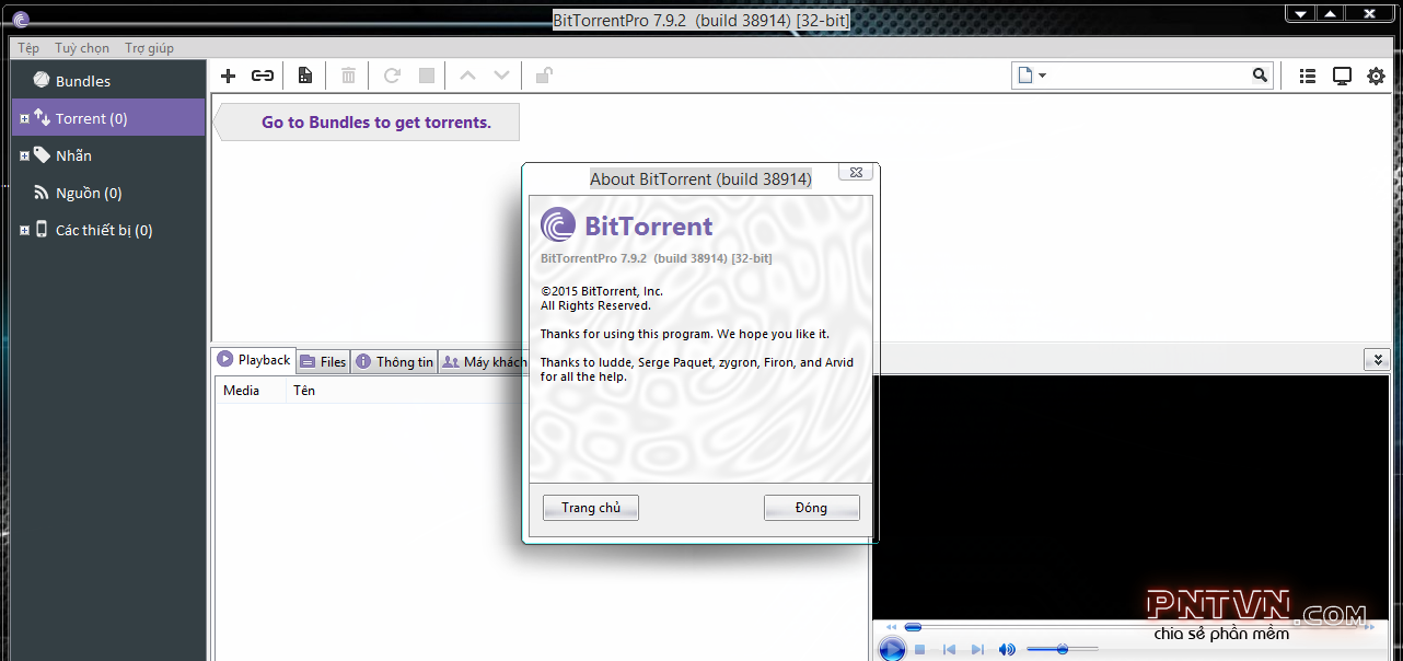 BitTorrent PRO 7.9.2 build 38914 Stable + portable - Phần mềm tải torrent BitTorrent PRO 7.9.2 build 38914 Stable + portable - Phần mềm tải torrent