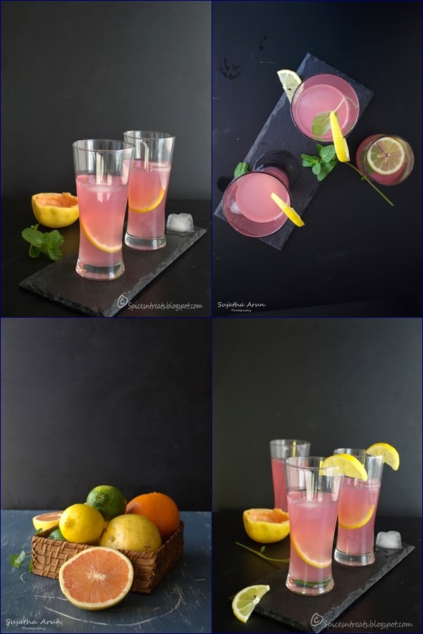 Spices And Treats Minty Pink Lemonade With Ginger