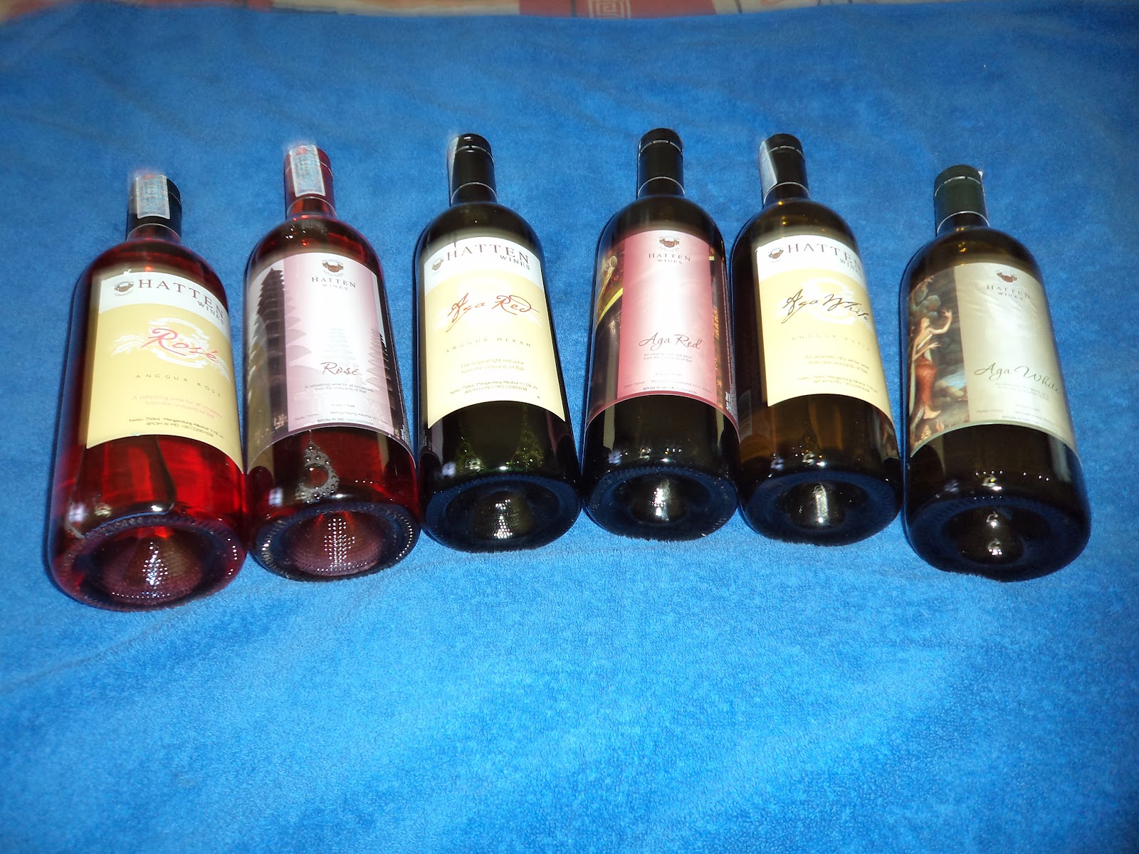 wine and spirit in bali sell / jual bali Wine Hatten Aga Red, White & Rose