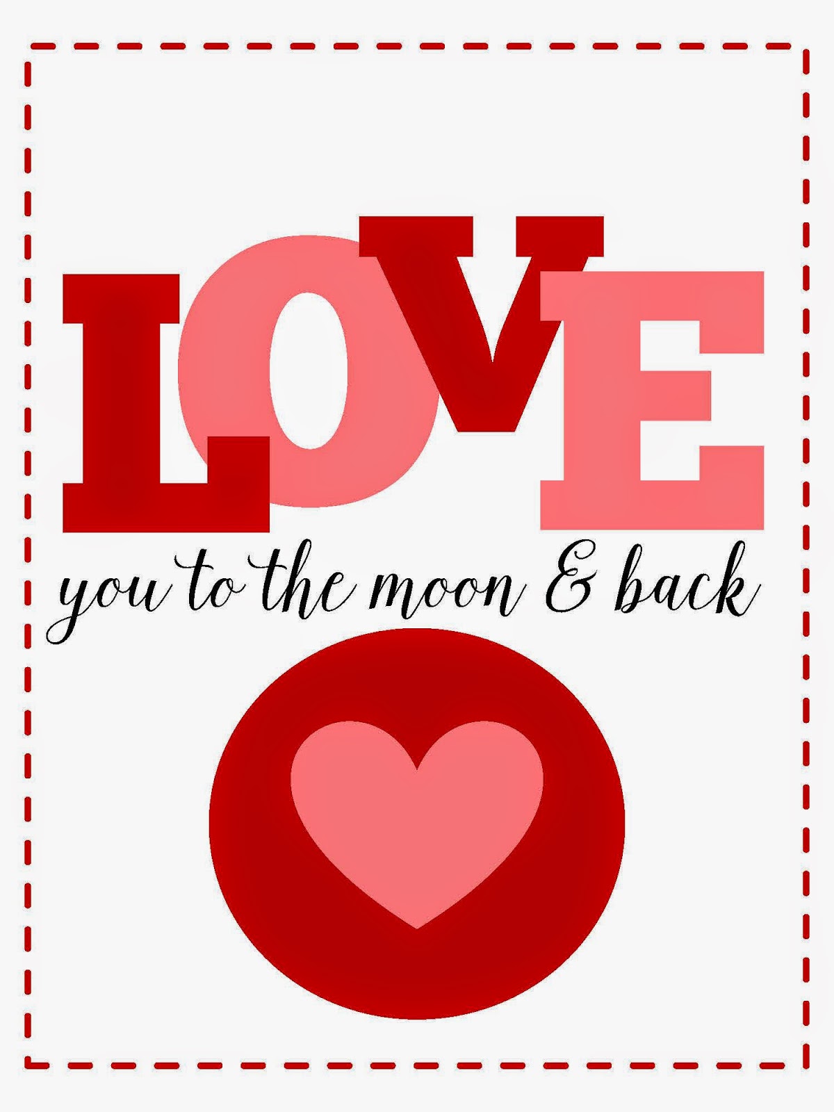 Sweet Blessings Valentine's Sweetie Printables Day 1 Love you to the