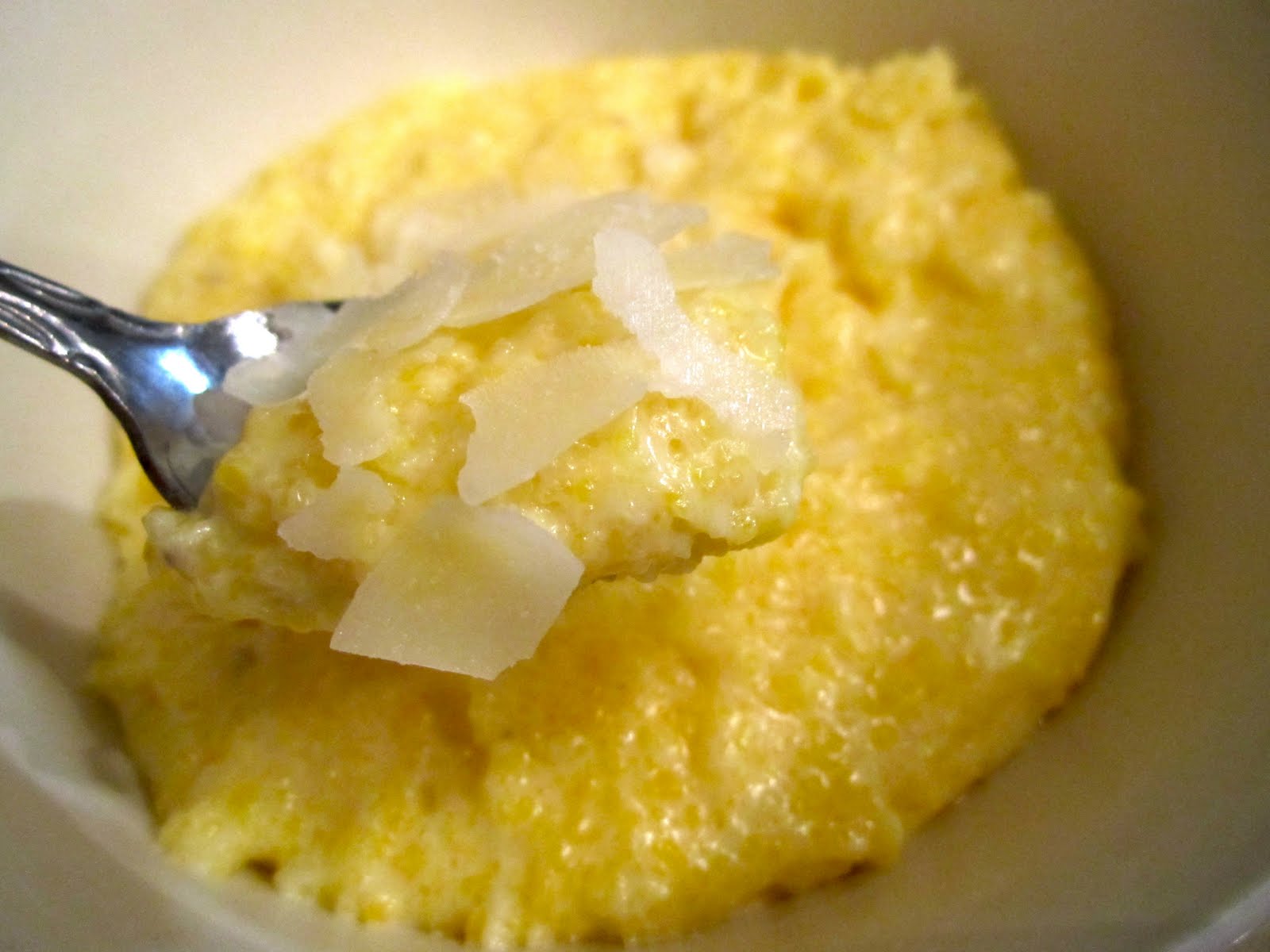 Sweet Tooth Sisters Creamy Cheese Polenta