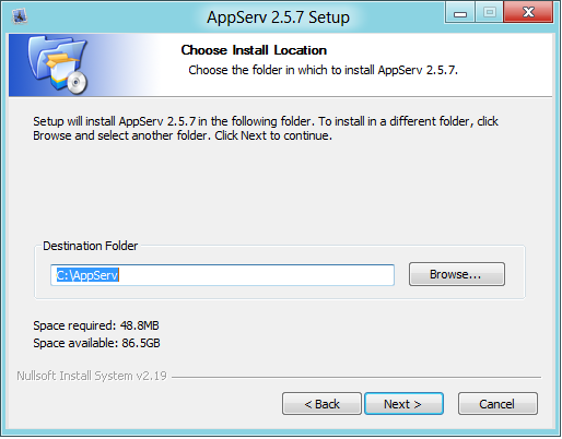 Cara Menginstall Appserv