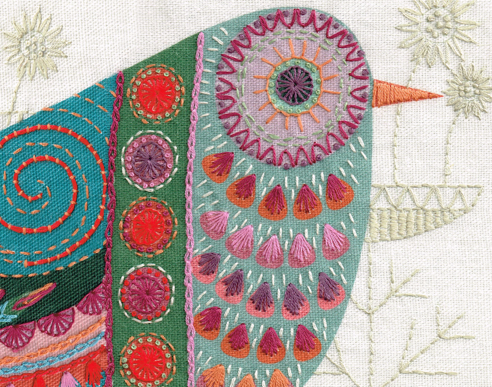 detail embroidery