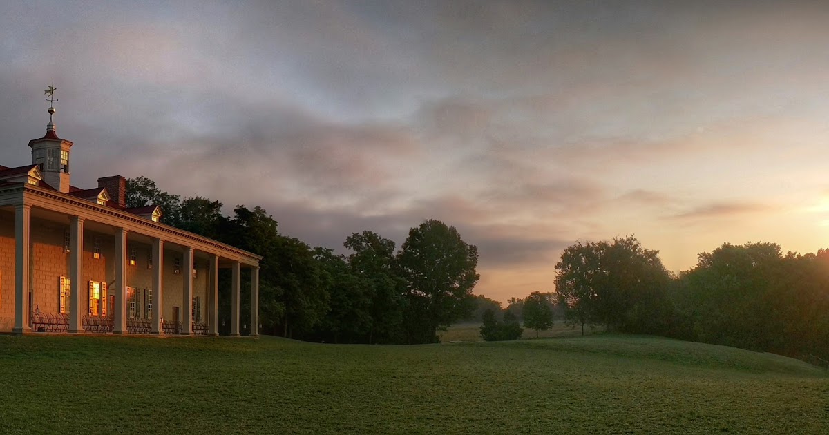 My Summer at Mount Vernon Day 7 Sunrise at Mount Vernon and Lesson